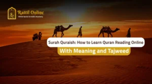Learn Quran reading online with Surah Quraish