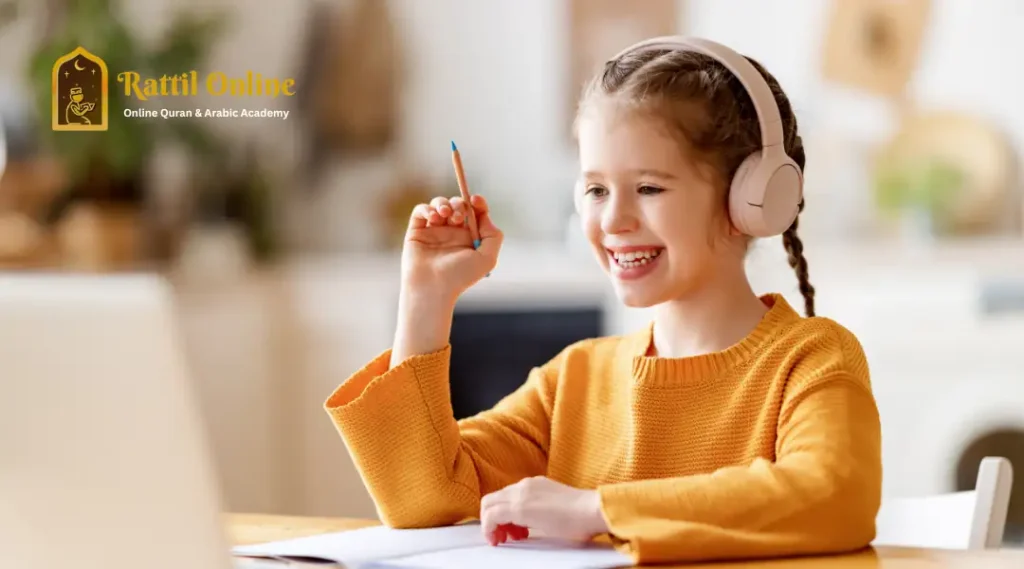 Kid learn Hadith on Orphans in online islamic studies